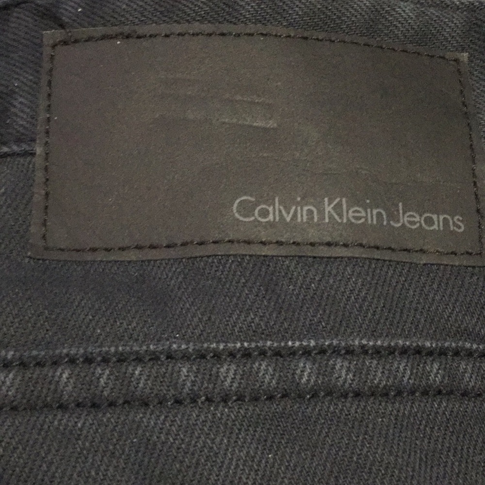 Calvin Klein Classic Black Denim Jeans 34x32